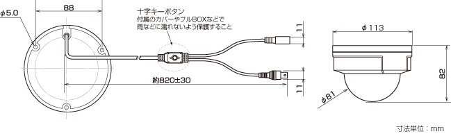 TR-H201CD外観図